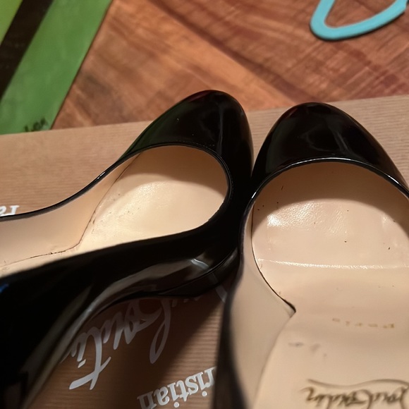 Christian Louboutin Bianca 140 patent leather black. - Picture 6 of 6